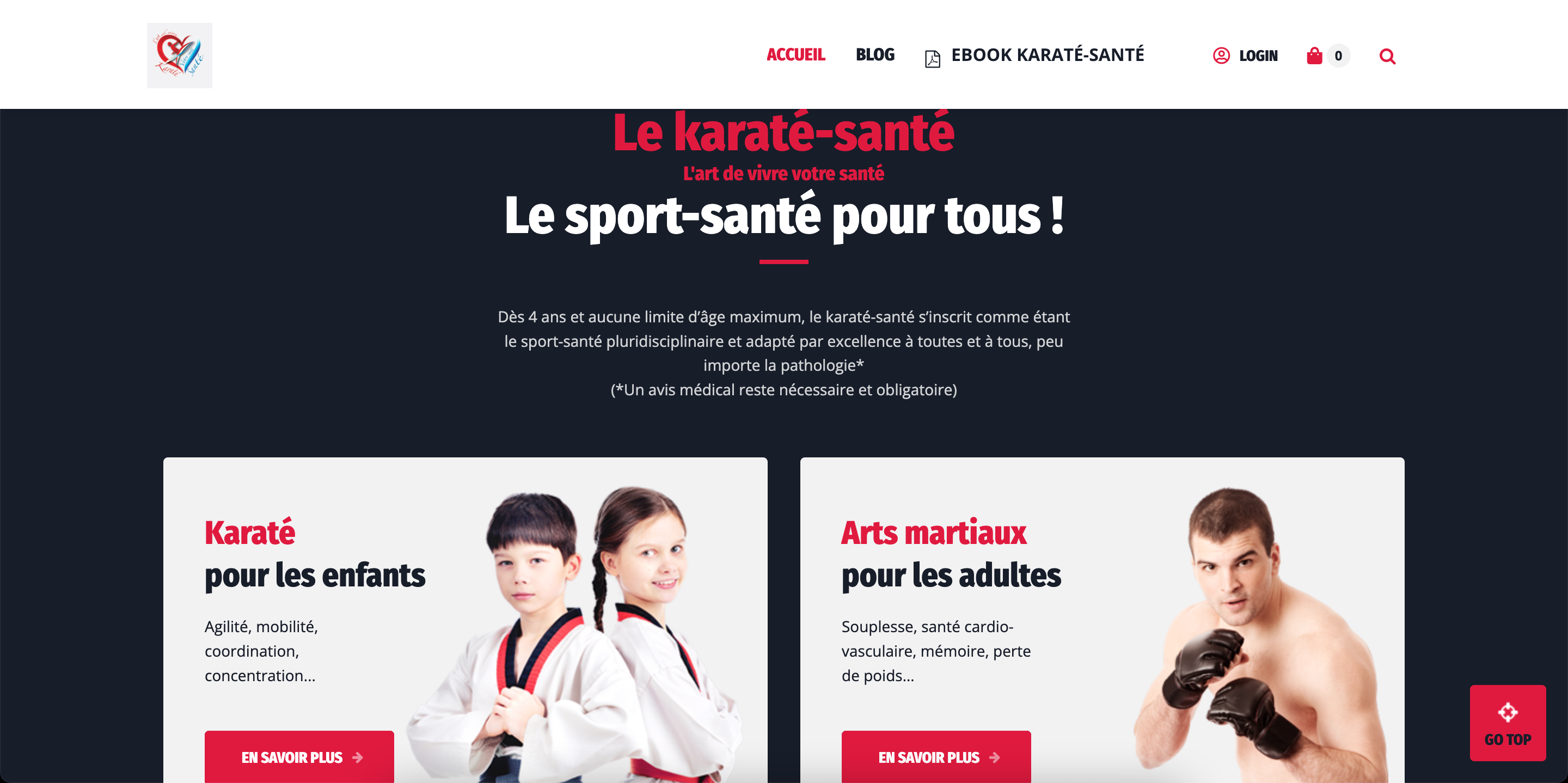 karate-sante.fr, l’art de vivre votre santé